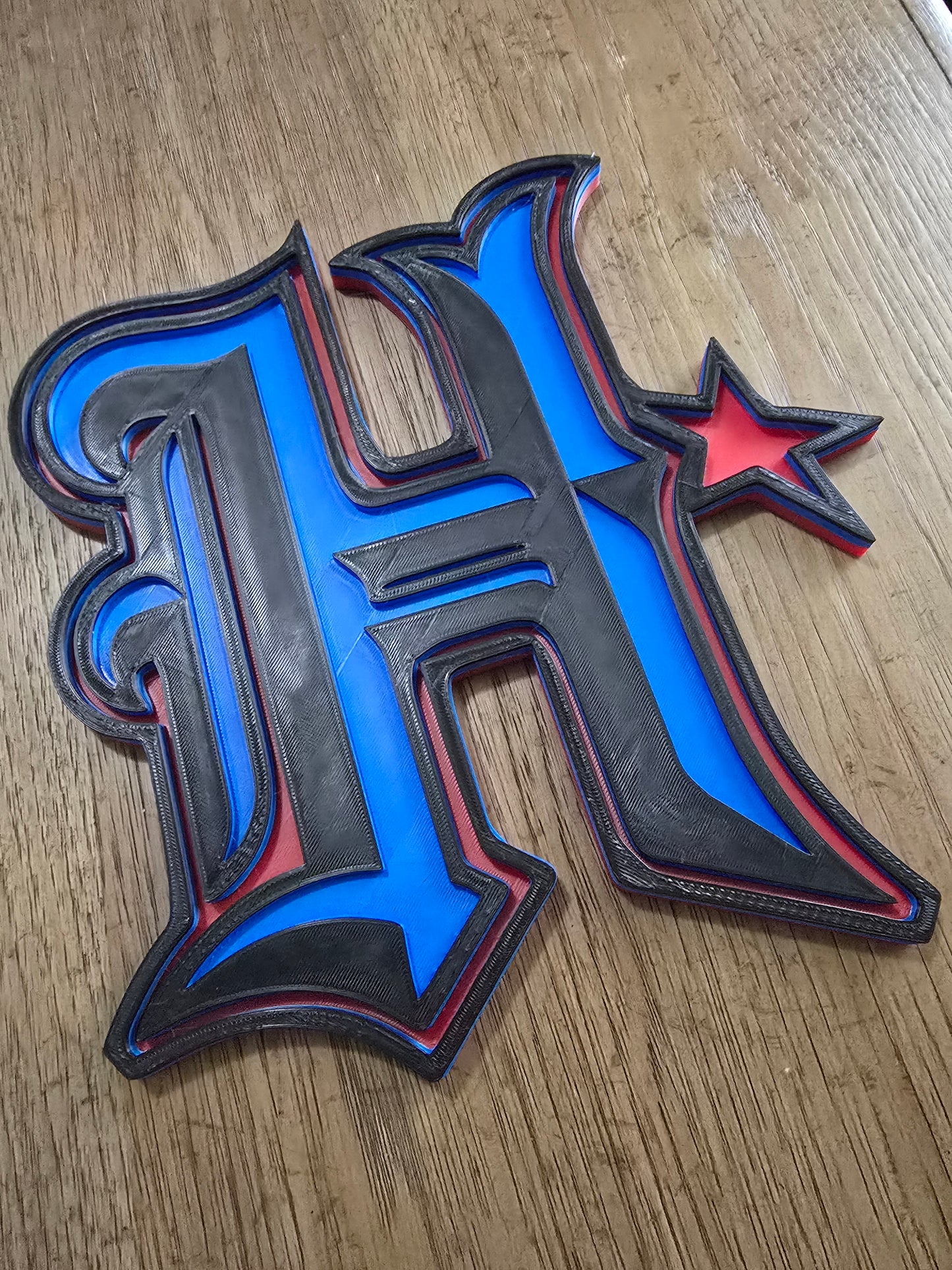 Houston Texans Logo Wall Art