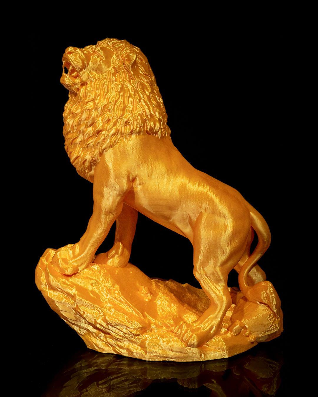 Lion Home Decor 3D Printed