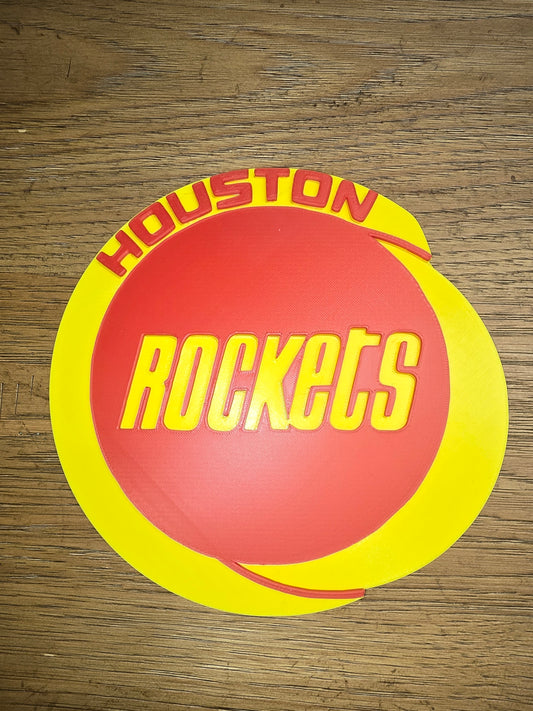 Houston Rockets Wall Art Logo (Copy)
