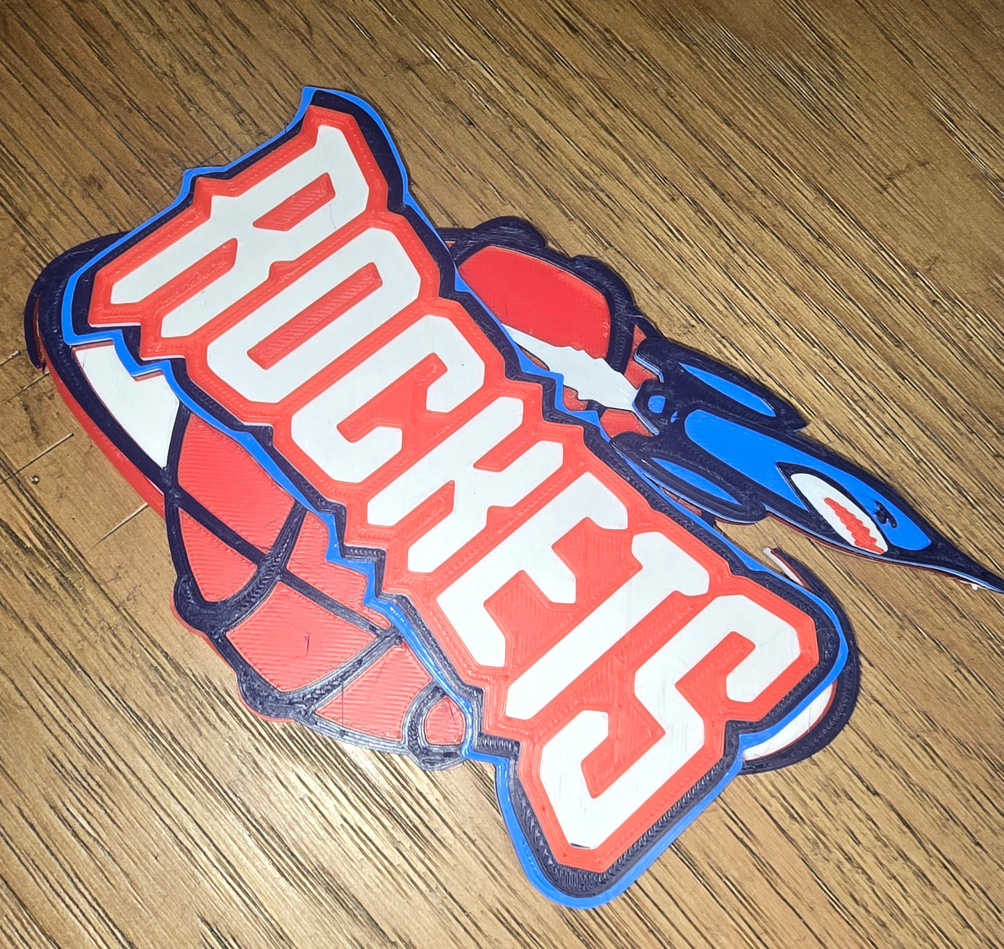 Houston Rockets Wall Art Logo