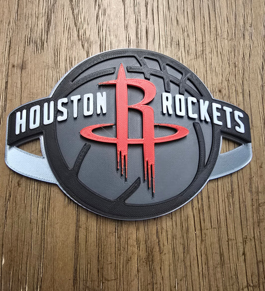 Houston Rockets Wall Art Logo