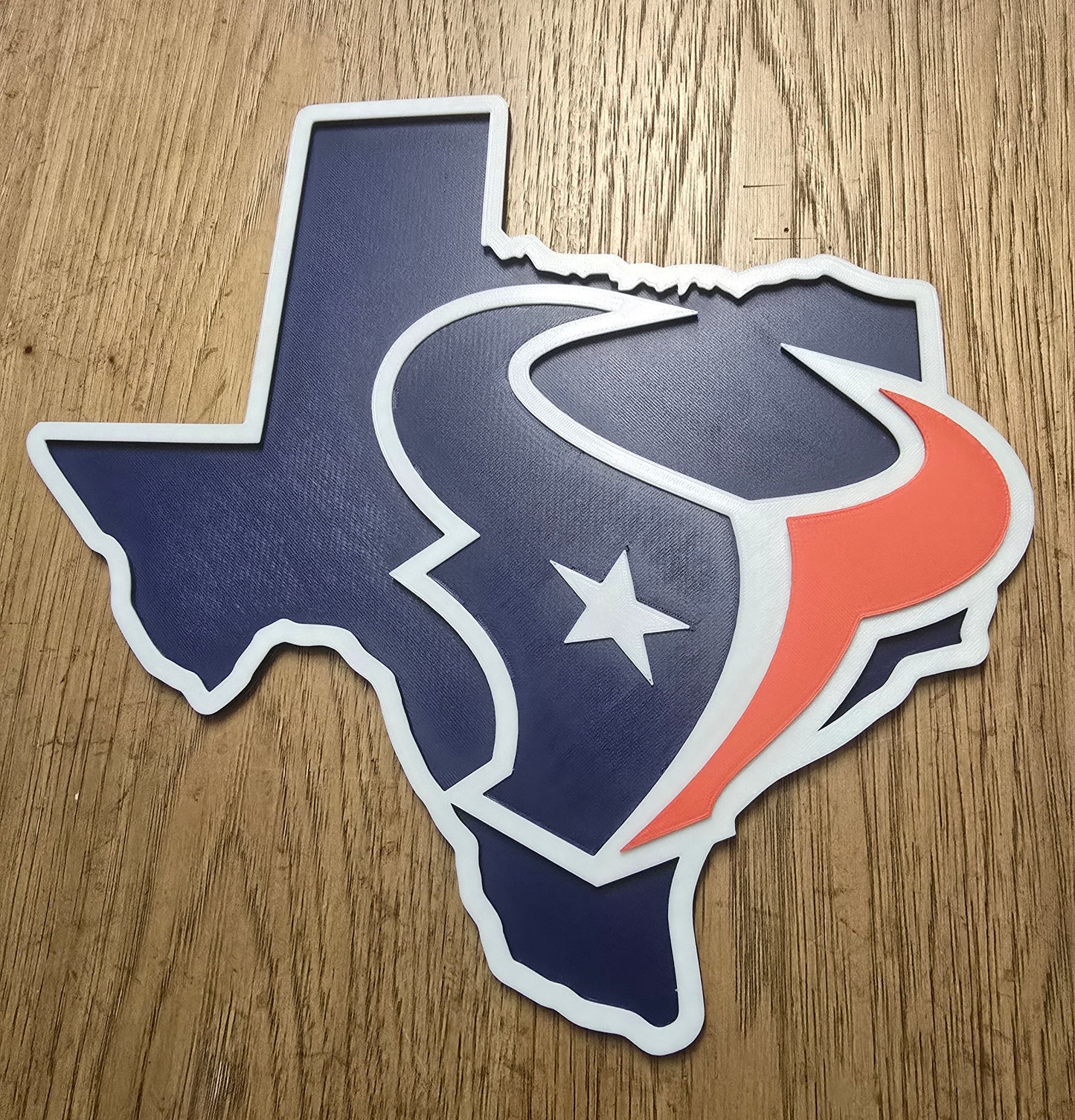 Houston Texans Logo Wall Art