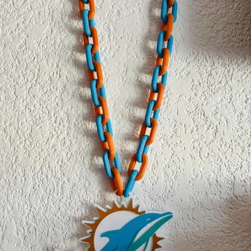 NFL Inspired Football Hype Chains – 3D Printed Fan Gear-- ALL 32 TEAMS