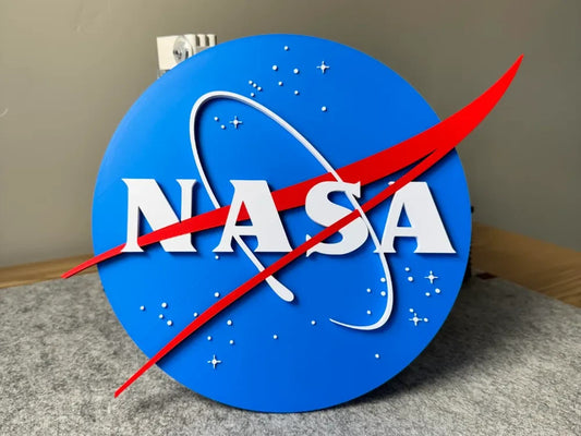 NASA Houston Logo Wall Art