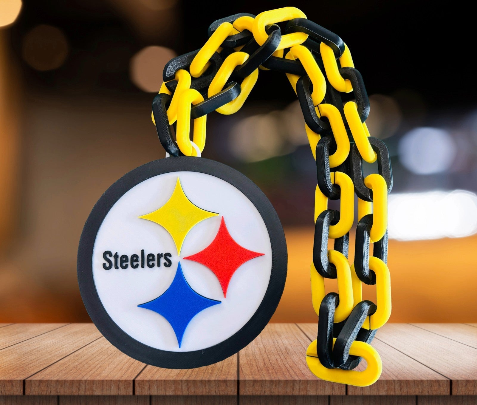 NFL Inspired Football Hype Chains – 3D Printed Fan Gear-- ALL 32 TEAMS