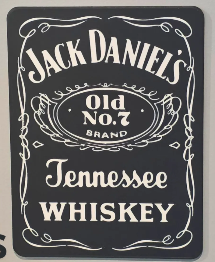 Jack Daniels logo Wall Art