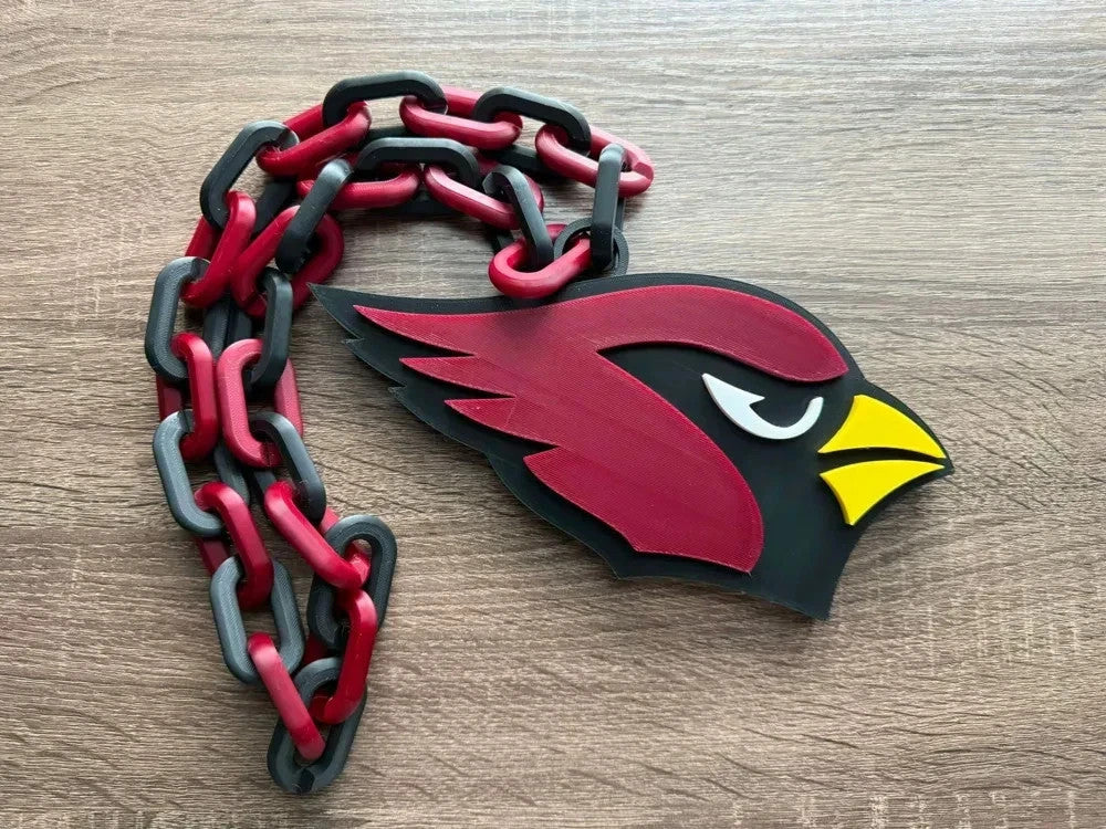 NFL Inspired Football Hype Chains – 3D Printed Fan Gear-- ALL 32 TEAMS