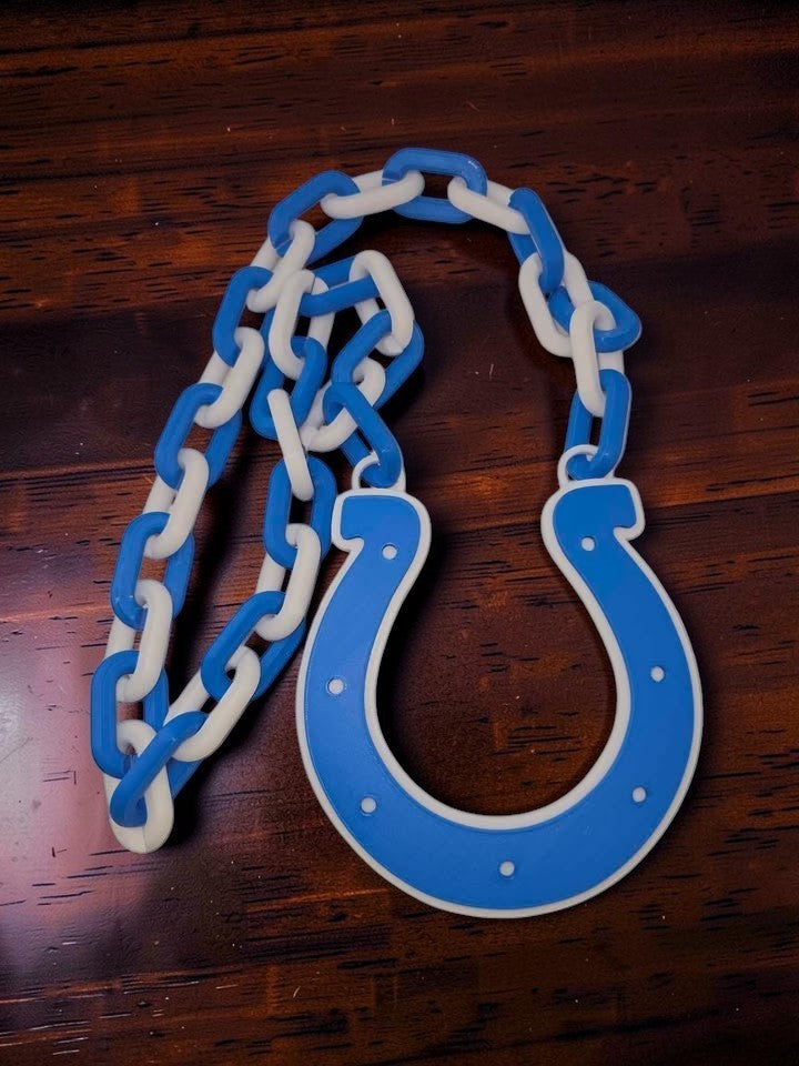 NFL Inspired Football Hype Chains – 3D Printed Fan Gear-- ALL 32 TEAMS