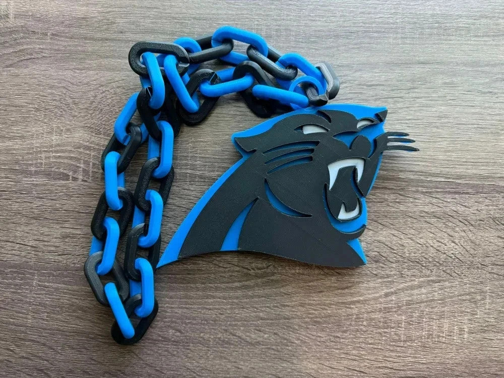 NFL Inspired Football Hype Chains – 3D Printed Fan Gear-- ALL 32 TEAMS