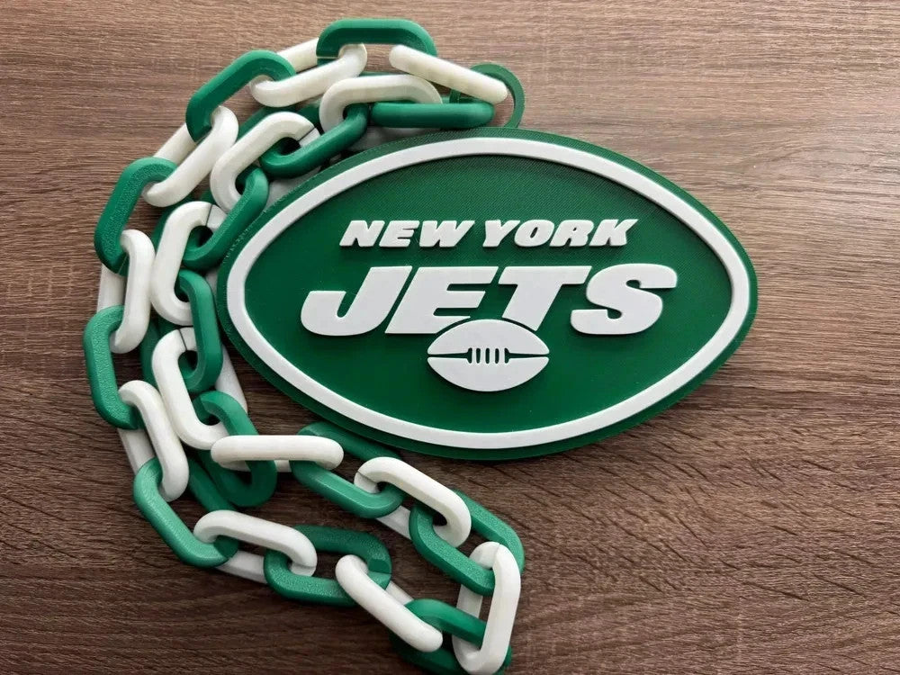 NFL Inspired Football Hype Chains – 3D Printed Fan Gear-- ALL 32 TEAMS