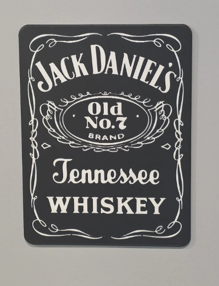 Jack Daniels logo Wall Art