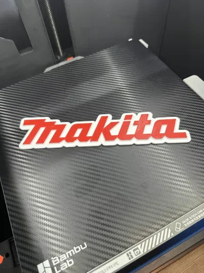 Makita Logo Wall Art