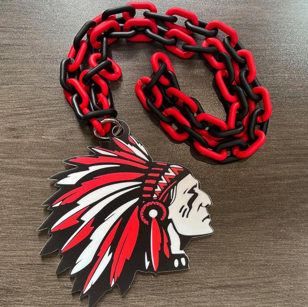 Custom 3D Printed Oversized Sports Fan Chains