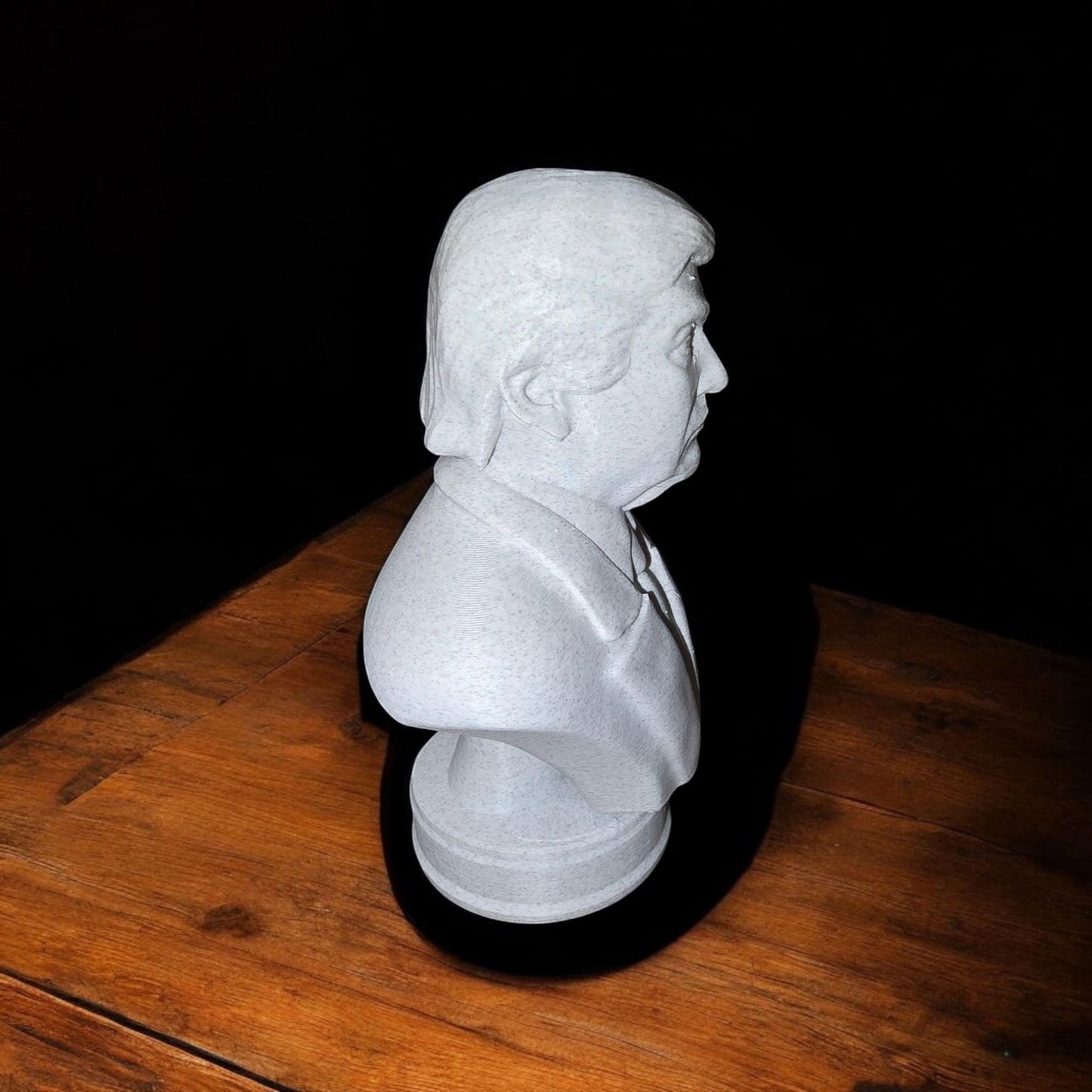 Donald Trump Bust Statue 3D Printed