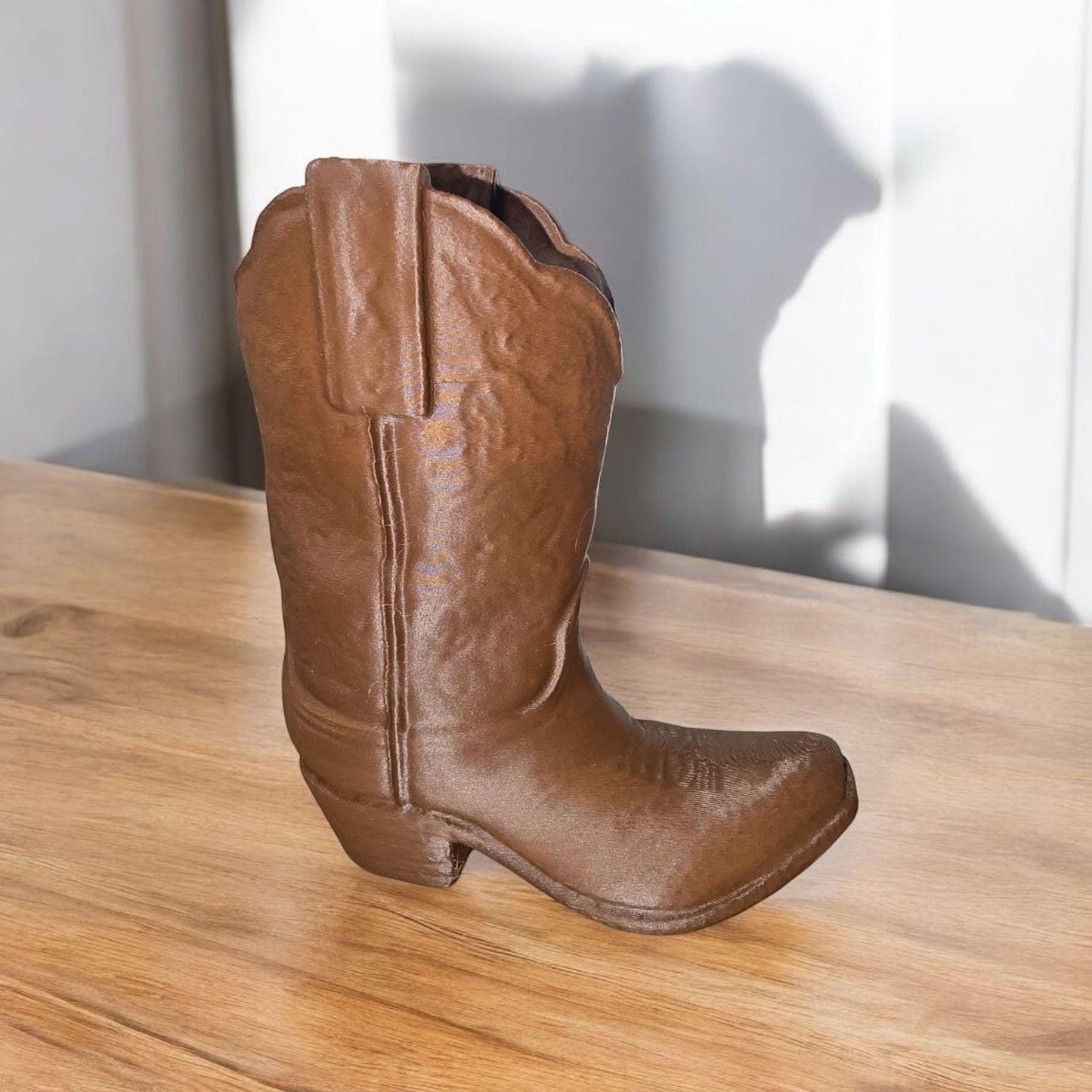 Plastic First Rodeo Party Decorations 3D Printed Custom Horseshoe Sign with Cacti and Boot Decorations