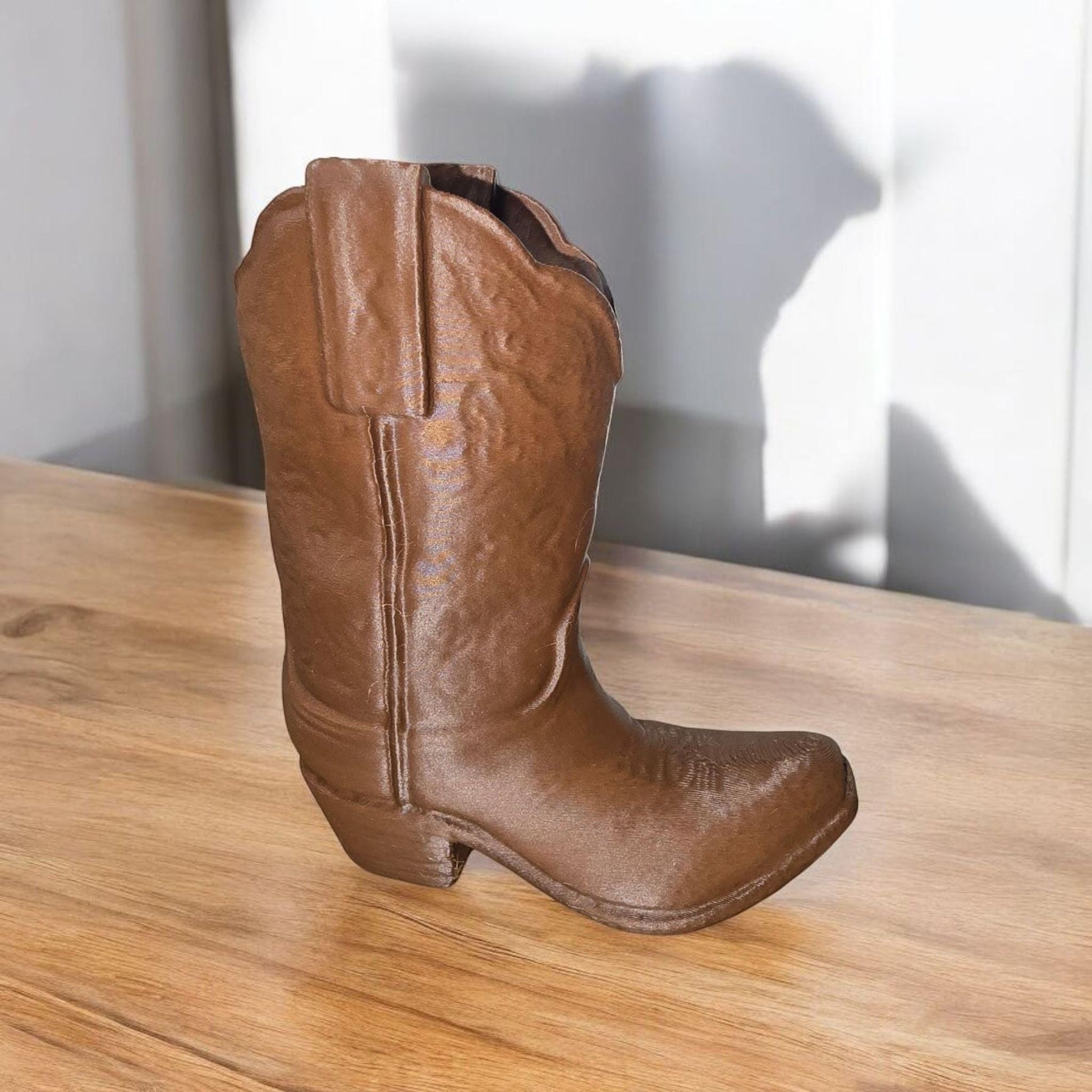 Plastic First Rodeo Party Decorations 3D Printed Custom Horseshoe Sign with Cacti and Boot Decorations