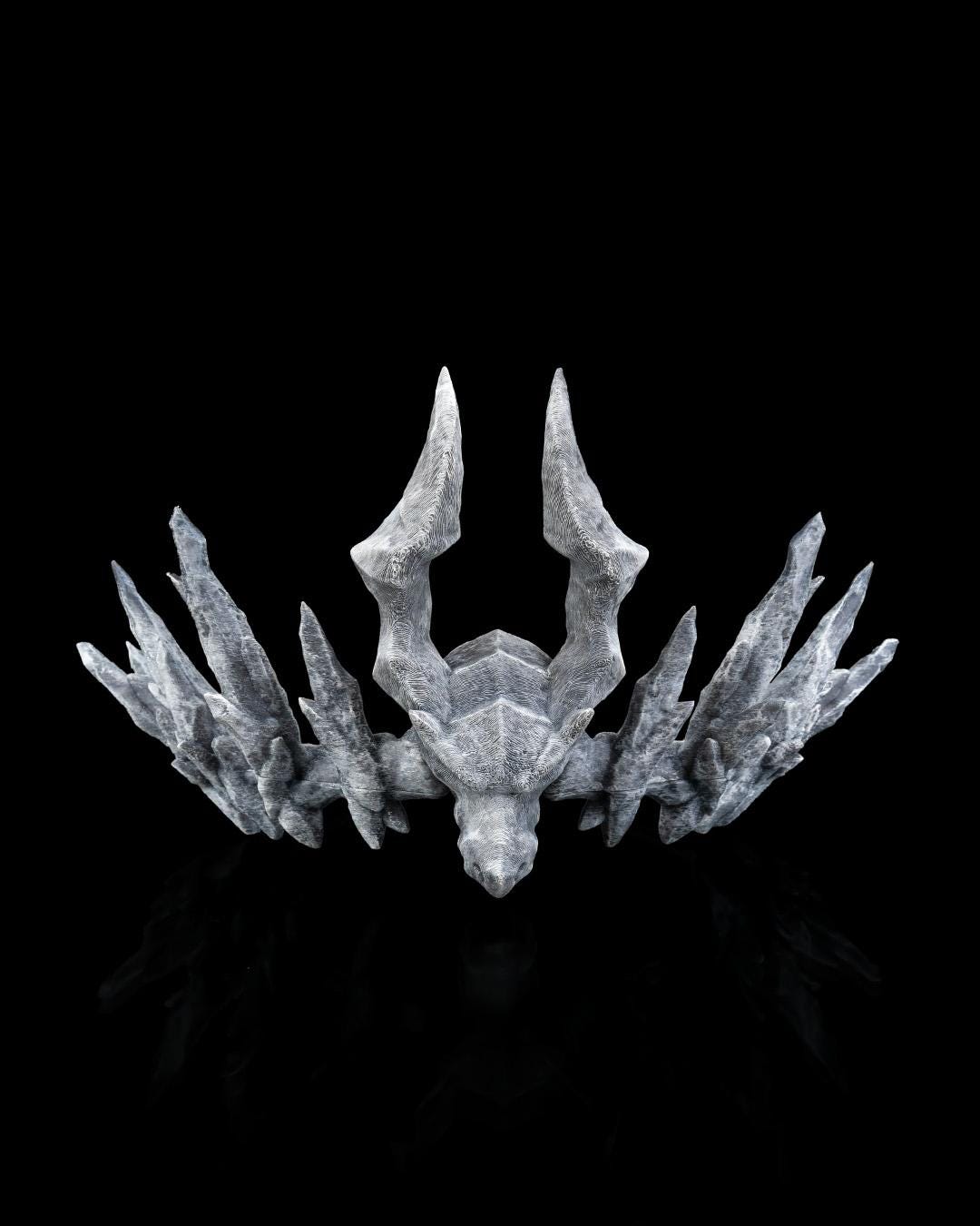 Dragon Head Crown Cosplay 3D Printed