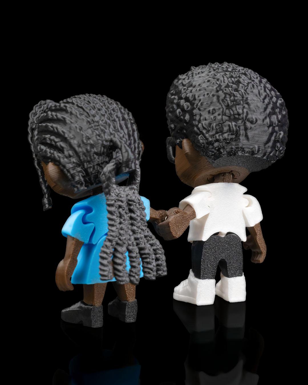 Custom Avatar - Custom Mini Me 3D Printed Avatar – Personalized Figurine Based on Your Photo – Unique Gift
