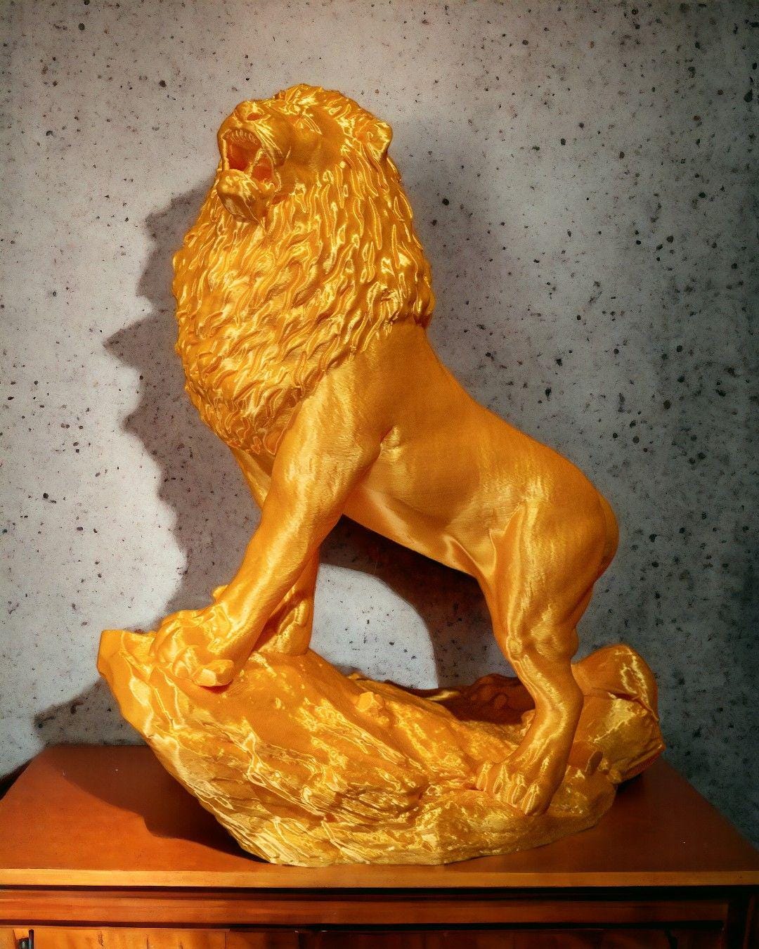 Lion Home Decor 3D Printed