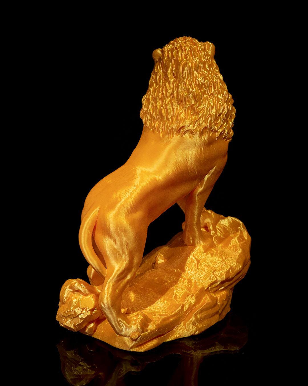 Lion Home Decor 3D Printed