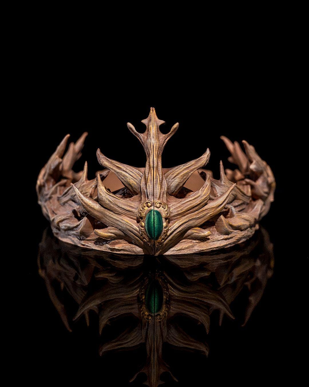 Vine Head Crown Cosplay 3D Printed