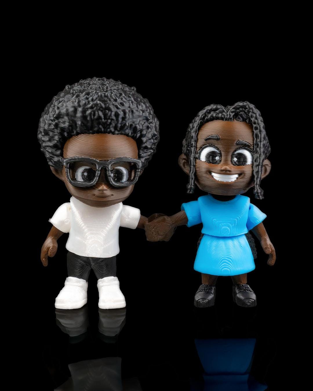Custom Avatar - Custom Mini Me 3D Printed Avatar – Personalized Figurine Based on Your Photo – Unique Gift