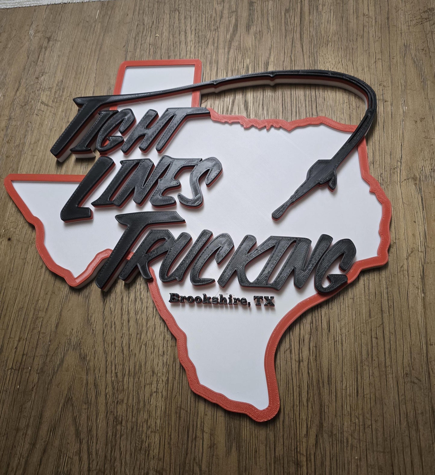 Custom Logo Art Bar Sign Logo Sign Wall Art Company Logo Wall Art 3D Printed