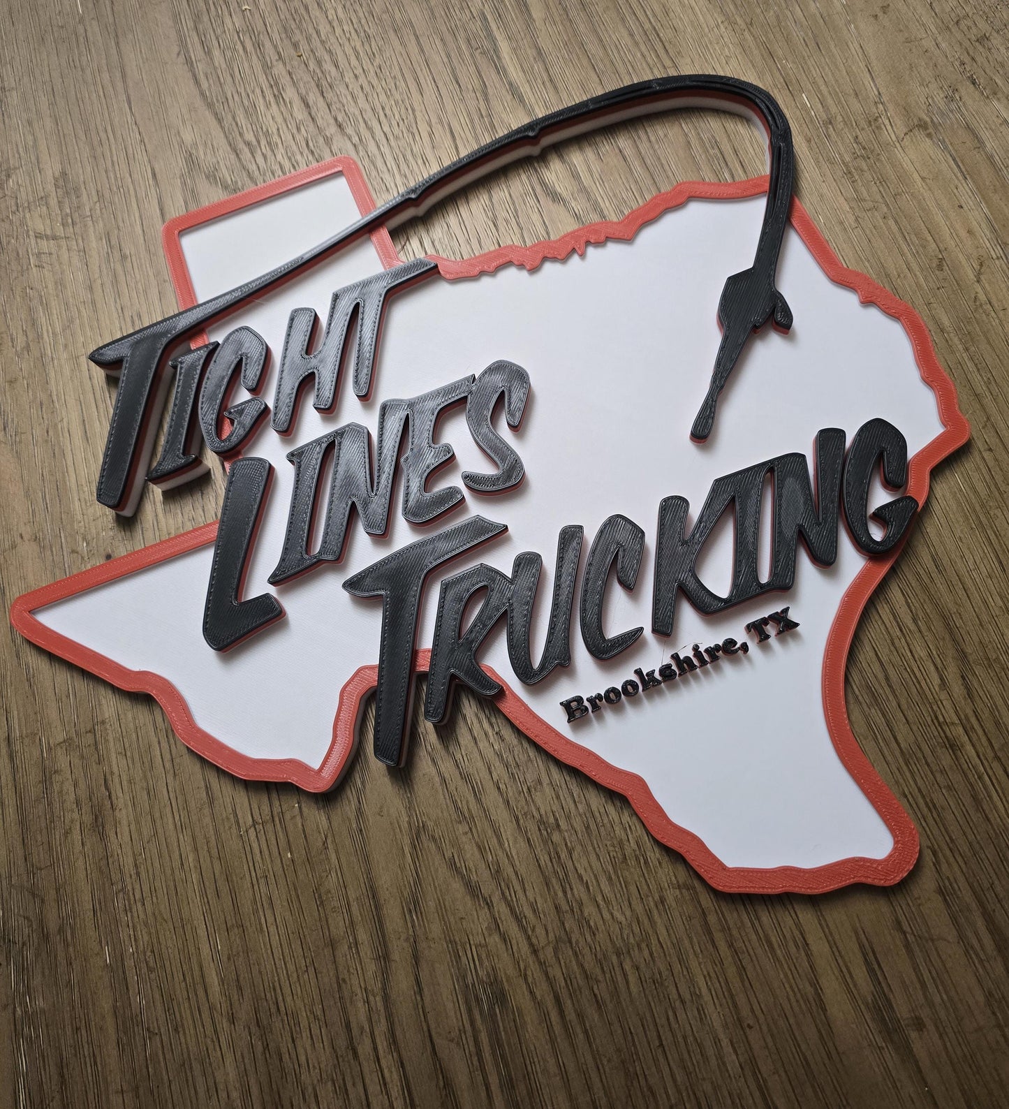 Custom Logo Art Bar Sign Logo Sign Wall Art Company Logo Wall Art 3D Printed
