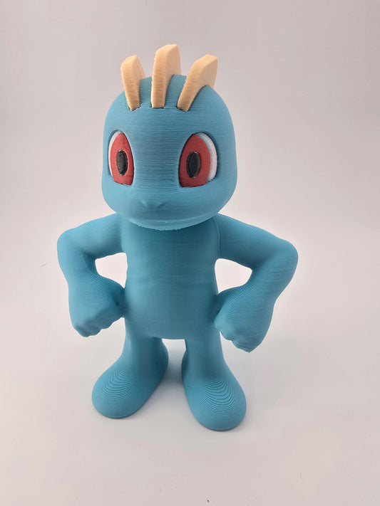 Machop 3D Printed