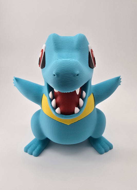 Totodile 3D Printed